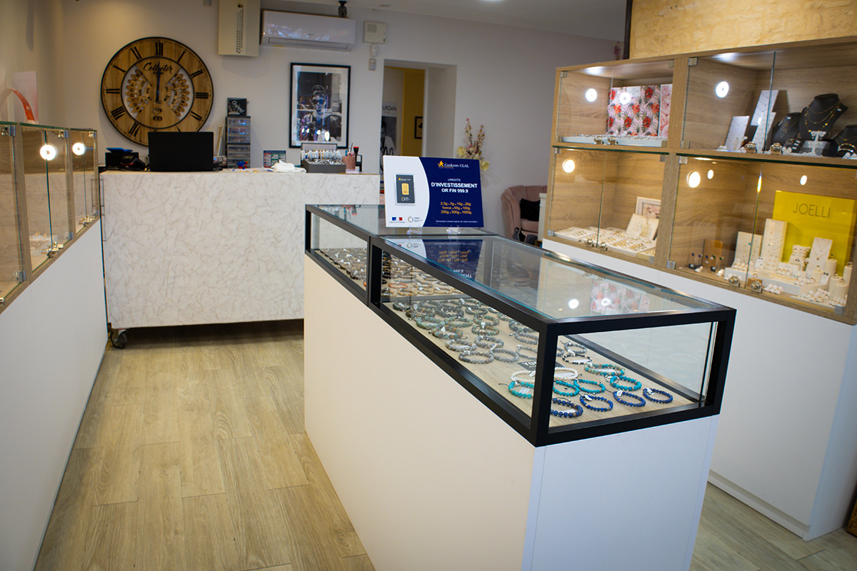 Intérieur bijouterie Shiro